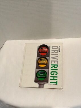 Pearson Drive Right Textbook - White Cover hardcover (eleventh edition) 2010